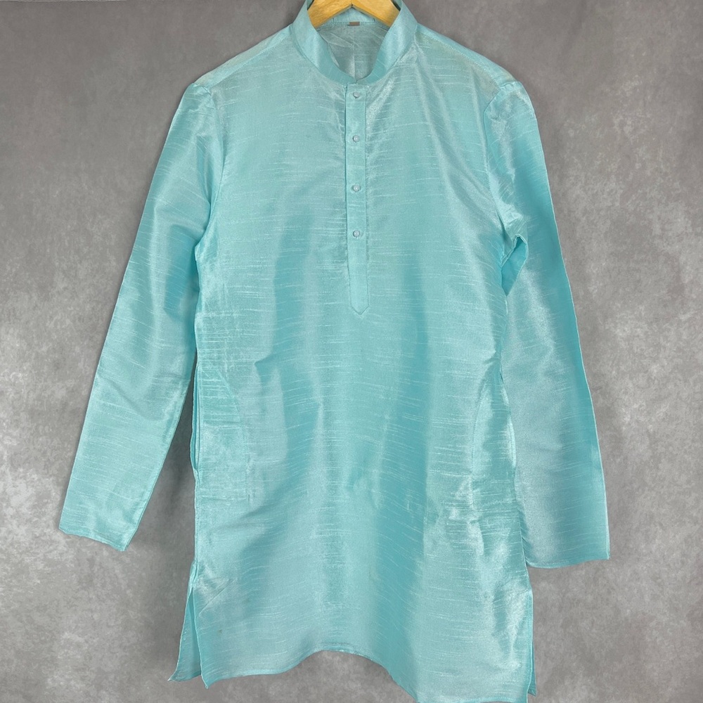 Raw Silk Indian Men Kurta